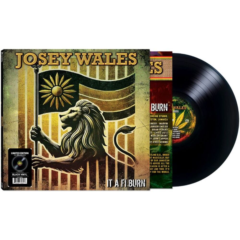 Josey Wales - It A Fi Burn  LP LP